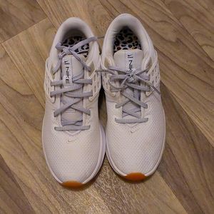 Nike White and Gray Athletic Shoes